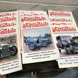 THE AUTOMOBILE CAR AUTO MOTORING MAGAZINES 1988 : Full Year 12 Issues Complete - Picture 1 of 11