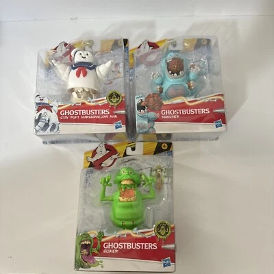 Hasbro 2021 Ghostbusters Afterlife LOTE STAY PUFT, SLIMER y Muncher CLÁSICO Foto 1 de 4