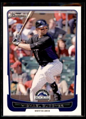 2012 Bowman  Michael Cuddyer #109 Colorado Rockies - Image 1 of 2