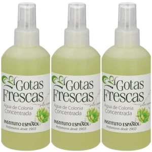 3 X 250 ml - SPANISH GOTAS FRESCAS COLOGNE AGUA DE COLONIA by INSTITUTI ESPAÑOL - Bild 1 von 1