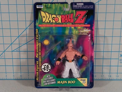 Figura Dragon Ball Z Saga Continues Majin Boo Serie 10, Juguete Irwin 1999 Foto 1 de 4