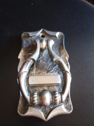 Medieval  Steel Door Knocker. Carriage House 60s Cover