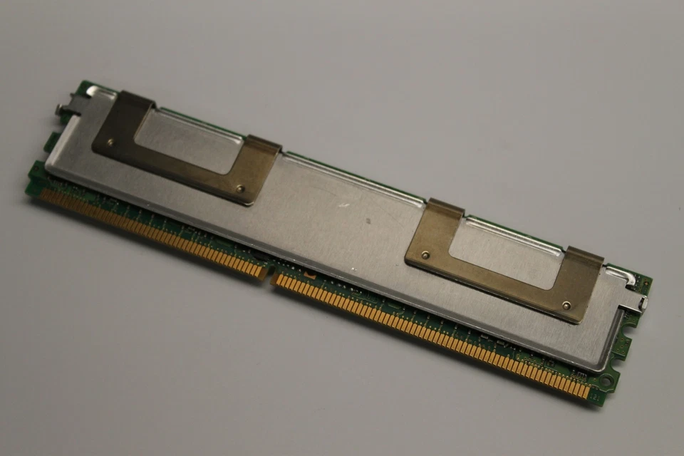 Qimonda QF06101004 2GB SD RAM DDR2-667 PC2-5300 Bus Speed 128x4 ECCFBDIMM Memory - Image 1 of 2