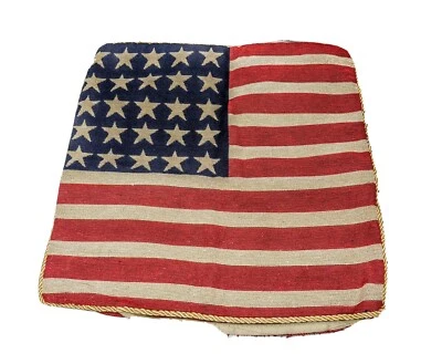 Funda de Almohada 4 de Julio País Primitivo Patriótica Bandera Americana Decoración del Hogar Foto 1 de 4