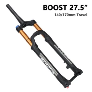 MTB Bicycle Air Suspension Front Fork 27.5er Travel 140/170mm BOOST 15x110mm Hub - Picture 1 of 14
