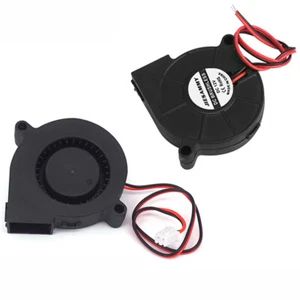 5V/12V/24V DC 50mm Cooling Fan 50X50x15mm For RepRap 3D Printer 2 Pin Brushless - Picture 1 of 6