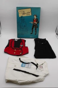 Vintage New Marshal Outfit Childs Play Collectible 1950's Betty Leach Designs - Picture 1 of 14