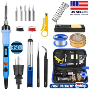 80W Electric Soldering Iron Welding Gun Tool Solder Wire Desoldering Pump 110V - Picture 1 of 13