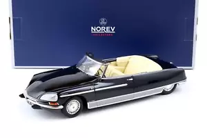 1:18 Norev Citroen DS 21 Palm Beach 1968 negro/beige interior 181746 - Imagen 1 de 4