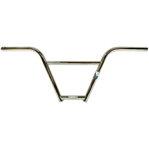 S&M BMX FU 4pc BARS CHROME POLISHED HANDLEBAR 4130 CHROMOLY - Picture 1 of 1