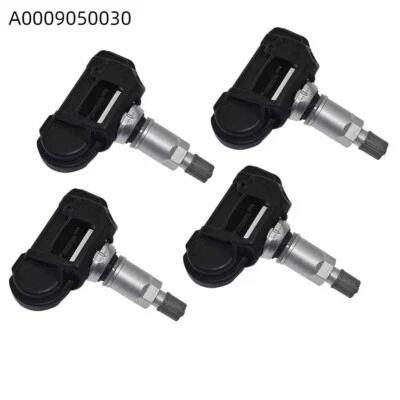 4Pcs TPMS Tire Pressure Sensor A0009050030 For Mercedes-Benz E350 C250 C300 C350 Foto 1 de 4