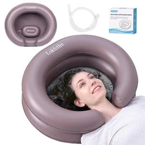 Portable Inflatable Hair Washing Basin for Bedridden - Wash Hair in Bed with ... - Picture 1 of 8