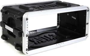 Cases Lightweight Molded 4U Rack Case with Heavy Duty Latches; Shallow 14.25' De - Picture 1 of 1