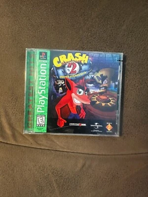 Crash Bandicoot 2: Cortex Strikes Back - Greatest Hits - PS1 - Has Manual, works - Image 1 of 4
