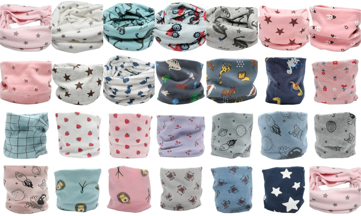 Kids Boys Girls Knitted Neck Scarf Cartoon Warmer ... – Vicedeal