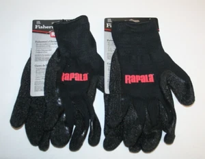 2 PAIRS- RAPALA FISHERMAN'S GLOVES / LARGE - Picture 1 of 4
