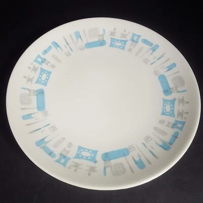 Mid Century Modern dinner plate atomic starburst replacement dinnerware - Image 1 of 4