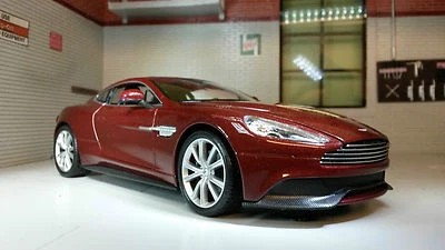 Aston Martin Bond Vanquish Red 24046 1:24 V Detailed Welly LGB Scale Model Car - Image 1 of 4