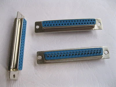 50 Pcs D-Sub 37 pin Female Solder Connector New - Image 1 of 3