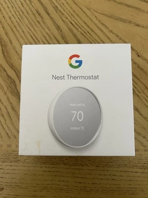 Google G4CVZ Nest Smart Thermostat - White - Image 1 of 4