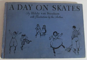 VINTAGE 1934 A DAY ON SKATES HCB; Hilda Van Stockum; Story of a Dutch Picnic - Imagen 1 de 15