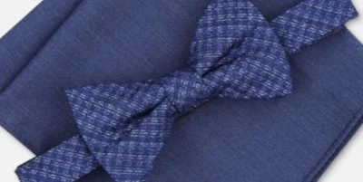 Bar III Para Hombres 2 Piezas Milan Pajarita Bolsillo Cuadrado Set Corbata Nuevo 13S23-3003 Foto 1 de 3