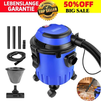 5000W Industriestaubsauger Nass & Trockensauger 3IN1 15L 19Kpa Staubsauger - Bild 1 von 4