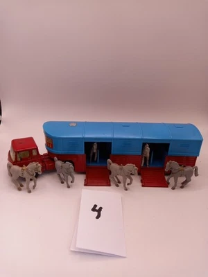 #4CORGI MAJOR CHIPPERFIELD BEDFORD HORSETRAILER 1:50 NR.1130 6 PFERDEN - Bild 1 von 4