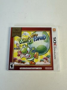 Yoshi's New Island (Nintendo 3DS) Nintendo Select Version Box & Cartridge WORKS - Picture 1 of 4