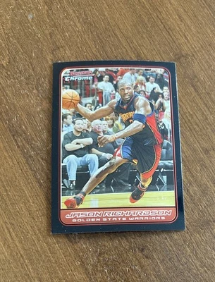 Jason Richardson 2006-07 Bowman cromo #59 Golden State Warriors Spartans Foto 1 de 2
