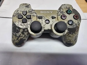 PS3 Wireless Controller Urban Camo DualShock OEM Genuine PlayStation 3 - Picture 1 of 3