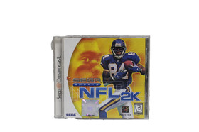 NFL 2K (Sega Dreamcast, 1999) W/ Damage To Manual Booklet Pages