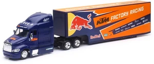 NEW-RAY REPLICA 1:43 SEMI TRUCK 17 RED BULL KTM RACE TRUCK - Picture 1 of 1