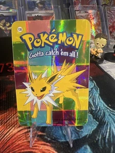 Jolteon #135 - Vintage Vending Machine Prism Sticker 2000 - Pokemon Card - Picture 1 of 2