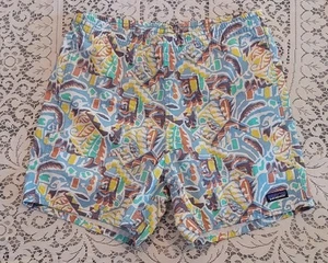 Patagonia Herren Shorts Funhoggers 6" Gr. Large Thriving Planet Lago blau 57145 - Bild 1 von 8