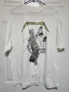 Metallica And Justice For All Album Cover Rock Metal Erwachsene Herren T-Shirt Gr. 2XL - Bild 1 von 5