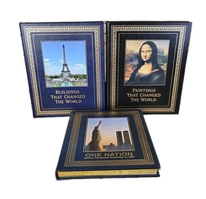 Easton Press 3 books SET: Buildings. Photos. Paintings That Changed the World - Picture 1 of 10