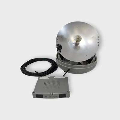 Antena de banda larga marinha KVH TracPhone V30 Vsat e ACU - Testada - Imagem 1 de 4