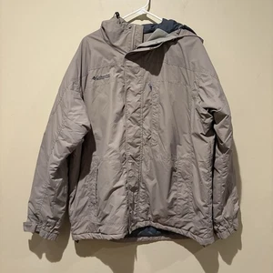 Columbia Giacca Uomo Core Interchange con Cappuccio Beige Taglia L - Foto 1 di 15
