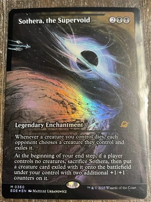 Sothera, the Supervoid (Showcase) (Fracture Foil) Edge of Eternities Foil - Image 1 of 2