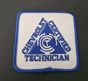 Parche mecánico de concesionario Chevy CCT técnico certificado Chevrolet vintage - Imagen 1 de 3