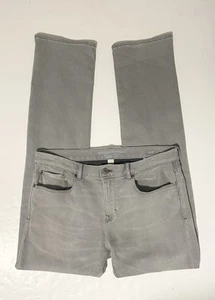 Banana Republic The Traveler Jeans Herren 33x34 Slim Straight Fit Hellgrau Denim - Bild 1 von 14