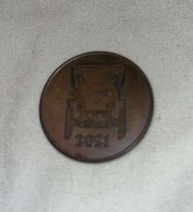 2021 Stanley Hotel Collectors Token Estes Park CO Coin The Shining Stephen King - Bild 1 von 2