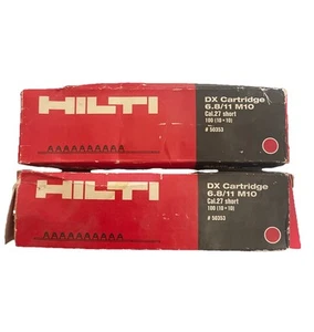 ✅Hilti #50353 .27 Cal. Short CAl. 6.8/11 M10 (lot of 2) concrete shots - Picture 1 of 1