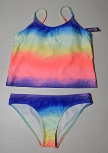 Sugar & Jade New With Tag 2 Piece Swimsuit Size Medium (10) Raindow - Picture 1 of 6