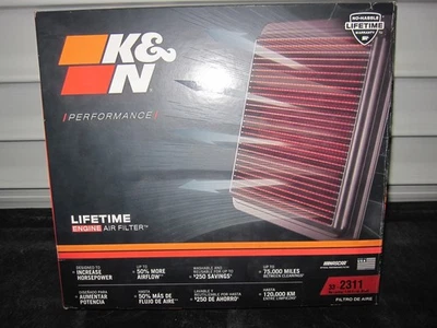 Filtro de aire K&N para 05-10 Direct Fit Chevy Cobalt / 07-09 Pontiac G5 Drop In Foto 1 de 4