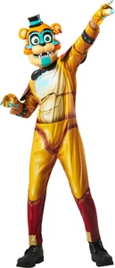 Boys Five Nights at Freddy's Glamrock Freddy Costume - Picture 1 of 8