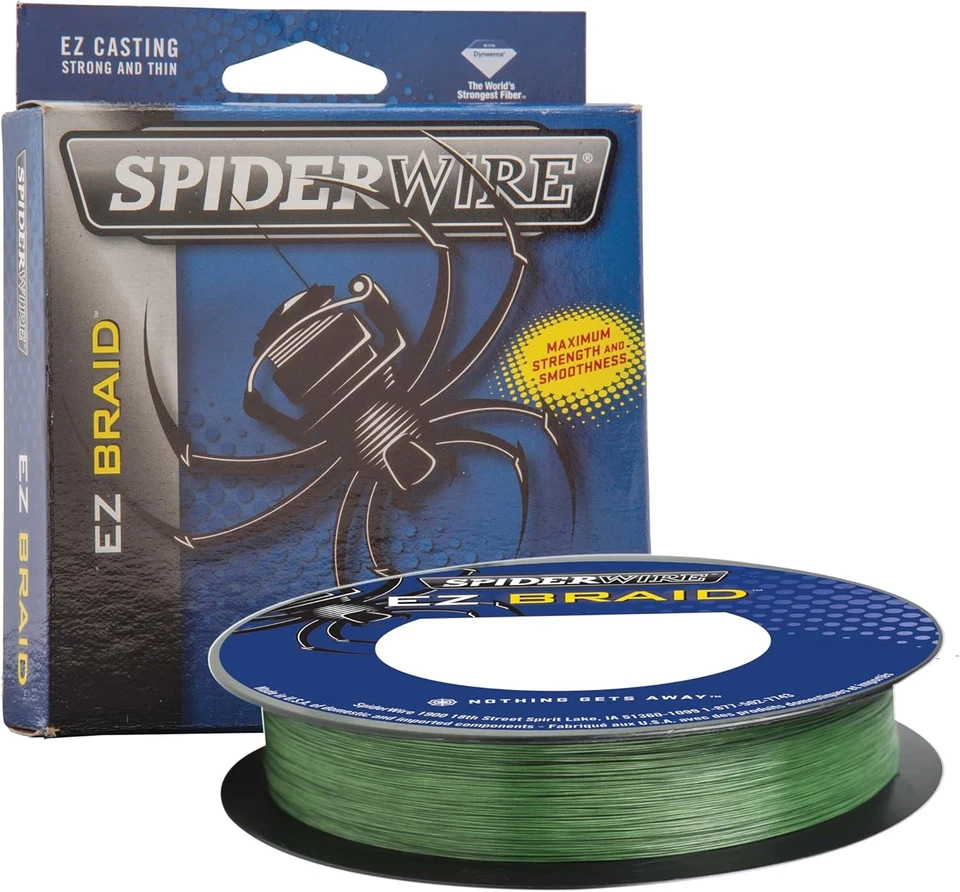 Spiderwire EZ Fishing Line (Braid/Fluorocarbon/Monofilament) 110yd, Moss Green  - Image 1 of 1