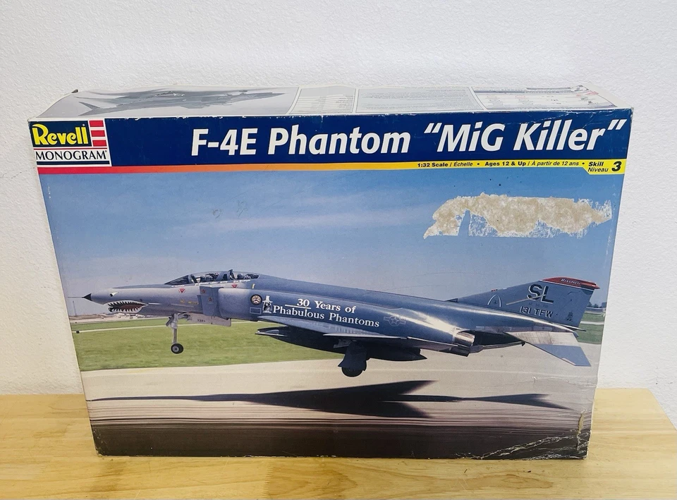 Revell Monogram 1 32 F-4e Phantom MIG Killer Plastic Aircraft Model Kit 4668 P02