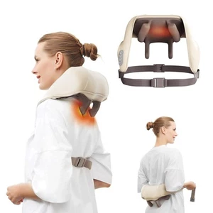 Neck Massager for Pain Relief Deep Tissue,5D Kneading Massage Pillow for Neck... - Picture 1 of 6